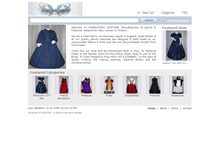 Tablet Screenshot of cornucopiacostume.ecrater.co.uk