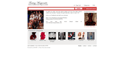 Desktop Screenshot of fantasymasquerades.ecrater.co.uk