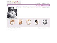 Tablet Screenshot of americanintimates.ecrater.co.uk