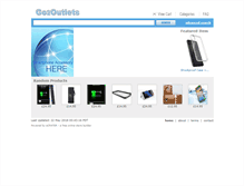 Tablet Screenshot of go2outlets.ecrater.co.uk