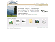 Tablet Screenshot of golfaccessoriesandgifts.ecrater.co.uk