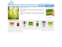 Tablet Screenshot of drhealthproducts.ecrater.co.uk