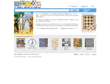 Tablet Screenshot of achildsworldoffabrics.ecrater.co.uk