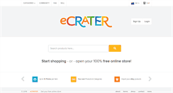 Desktop Screenshot of ecrater.com.au