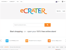Tablet Screenshot of ecrater.com.au