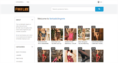 Desktop Screenshot of fantasticlingerie.ecrater.co.uk