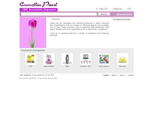 Tablet Screenshot of camelliapearl.ecrater.co.uk