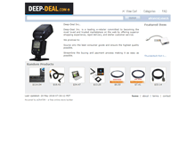 Tablet Screenshot of deepdeal.ecrater.com.au