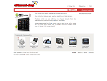 Tablet Screenshot of ediscount-shop.ecrater.co.uk