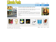 Tablet Screenshot of libreriavenus.ecrater.co.uk