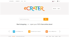 Desktop Screenshot of ecrater.co.uk