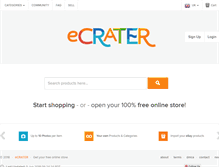 Tablet Screenshot of ecrater.co.uk