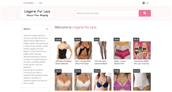 Desktop Screenshot of cheekylingerie.ecrater.co.uk