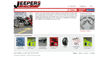Tablet Screenshot of jeepersracing.ecrater.co.uk