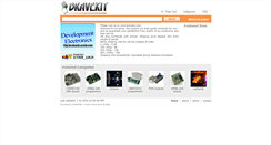 Desktop Screenshot of mcuboards.ecrater.co.uk