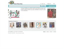 Tablet Screenshot of dawnspatternshop.ecrater.co.uk